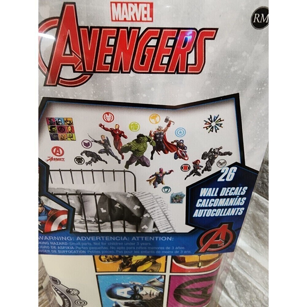 RoomMates RMK4289SCS Classic Avengers Peel and Stick Wall Decals 26 Count - Picture 2 of 6